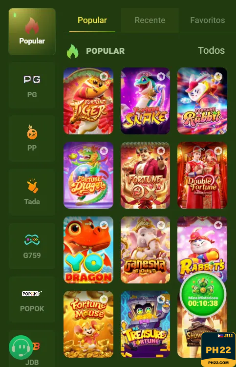 ph22n - interativos caça-níqueis para descobrir